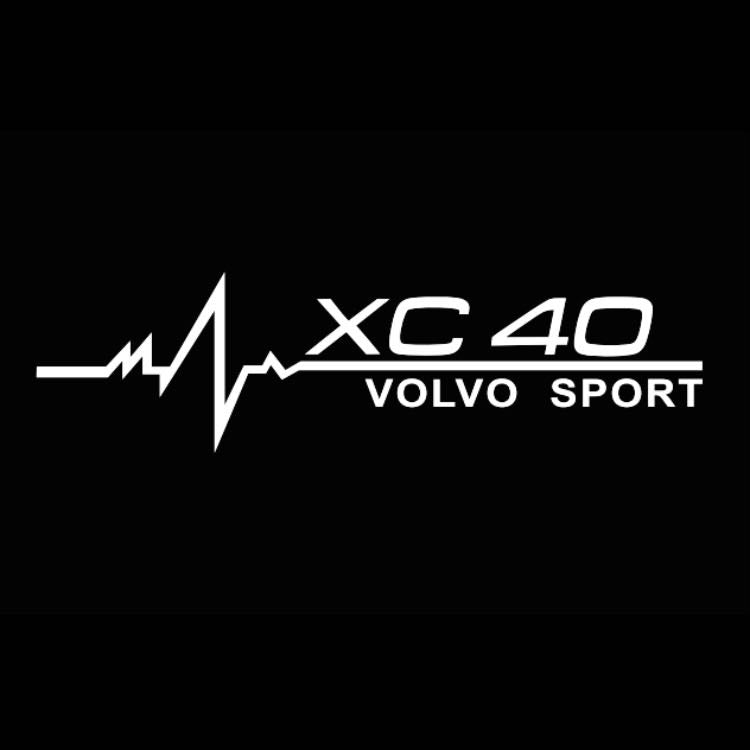 Volvo XC 40 LOGO PROJECROTR LIGHTS Nr.34 (quantity  1 =  2 Logo Film /  2 door lights)