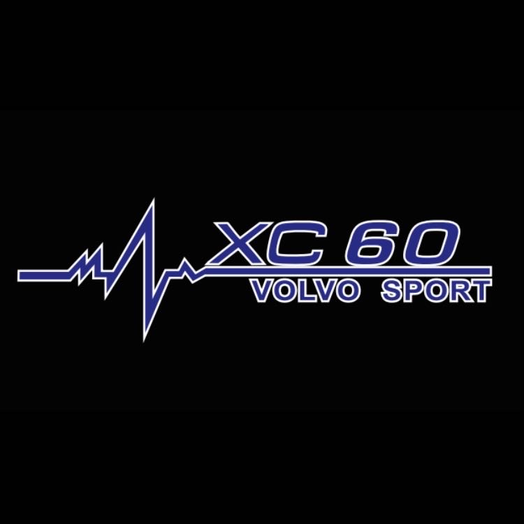 XC60 LOGO PROJECTOR LIGHTS Nr.43 (الكمية 1 = 2 شعار فيلم / 2 مصباح باب)