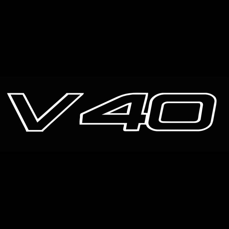 LUCES DEL PROYECTOR DEL LOGOTIPO Volvo Nr.91 (cantidad 1 = 2 Película de logotipo / 2 luces de puerta)