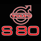 Volvo S 80 LOGO PROJECROTR LIGHTS Nr.88 (quantity  1 =  2 Logo Film /  2 door lights)