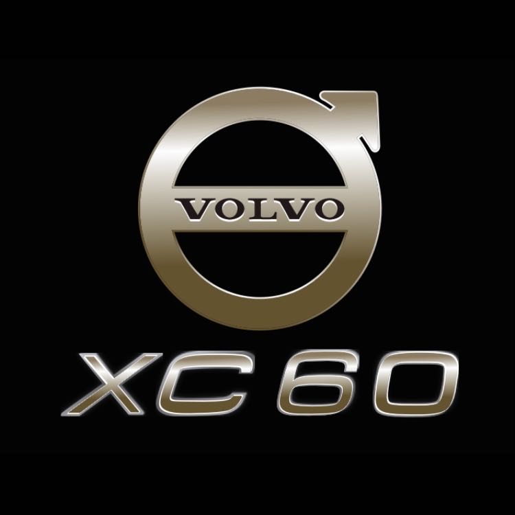 LUCI PROIETTORI LOGO Volvo Nr.106 (quantità 1 = 2 Logo Film / 2 luci porta)
