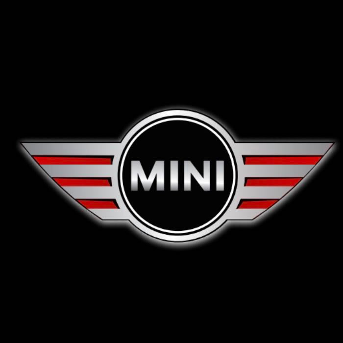 MINI LOGO PROJECTOR LIGHTS Nr.05 (Menge 1 = 2 Logo Film / 2 Türlichter)