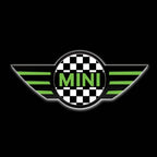 MINI LOGO PROJECROTR LIGHTS Nr.08 (quantité 1 = 2 Film Logo / 2 feux de porte)