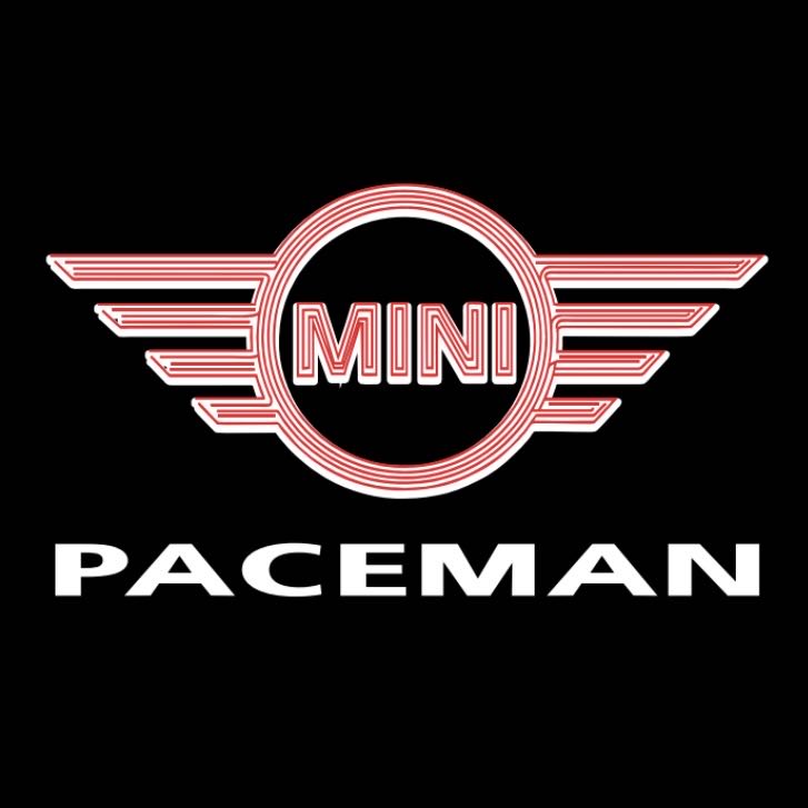 MINI PACEMAN LOGO PROJECROTR LIGHTS Nr.127 (quantità 1 = 2 Logo Film / 2 luci porta)