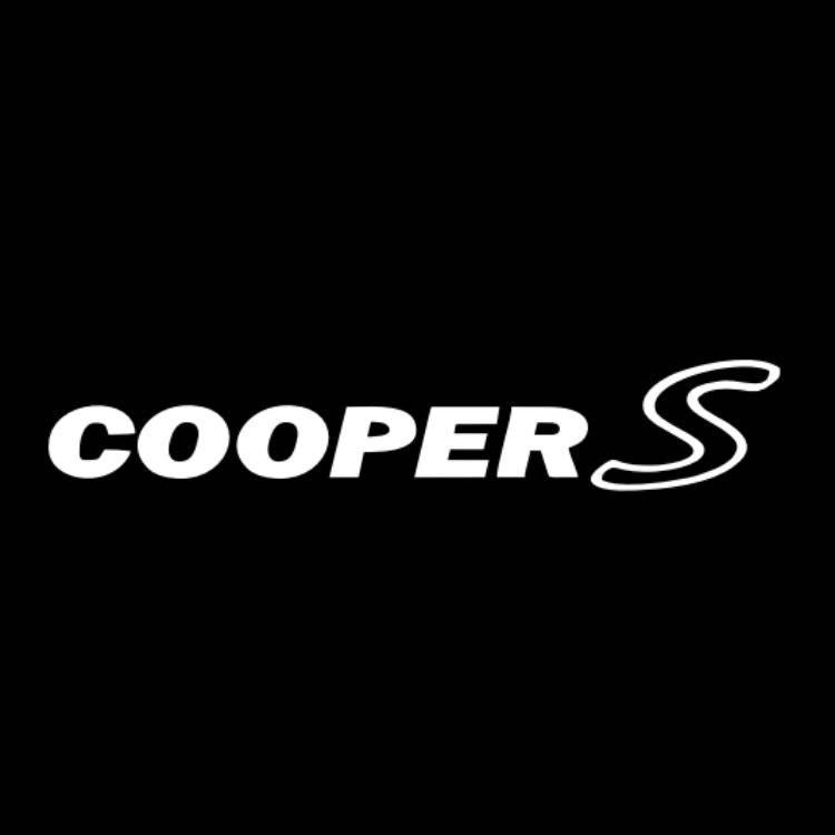 COOPER S LOGO PROJECROTR LUCES Nr.68 (cantidad 1 = 2 Película de logotipo / 2 luces de puerta)