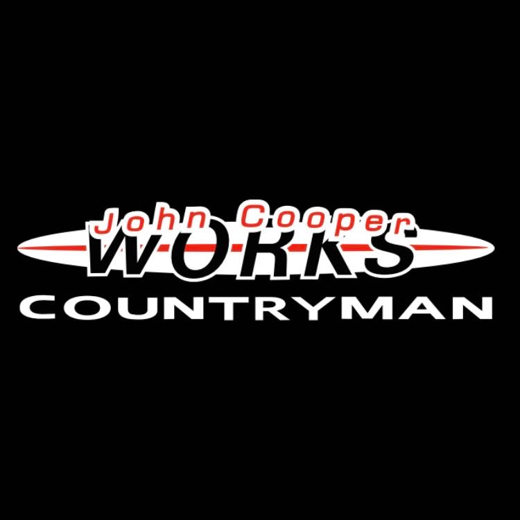 JOHN COOPER WORKS LOGO PROJECROTR LIGHTS Nr.79 (quantità 1 = 2 Logo Film / 2 luci porta)