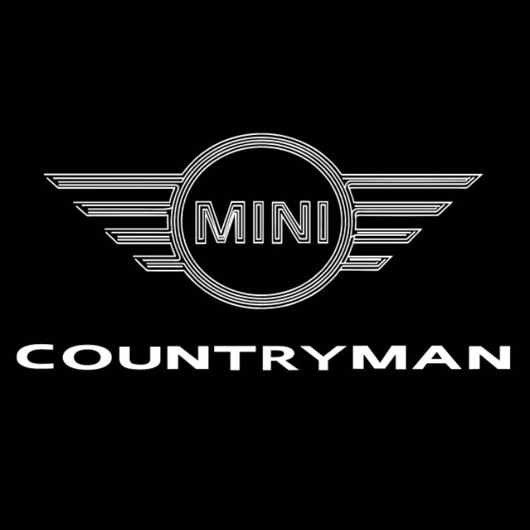 MINI COUNTRYMAN LOGO PROJECROTR LIGHTS Nr.29 (quantità 1 = 2 Logo Film / 2 luci porta)