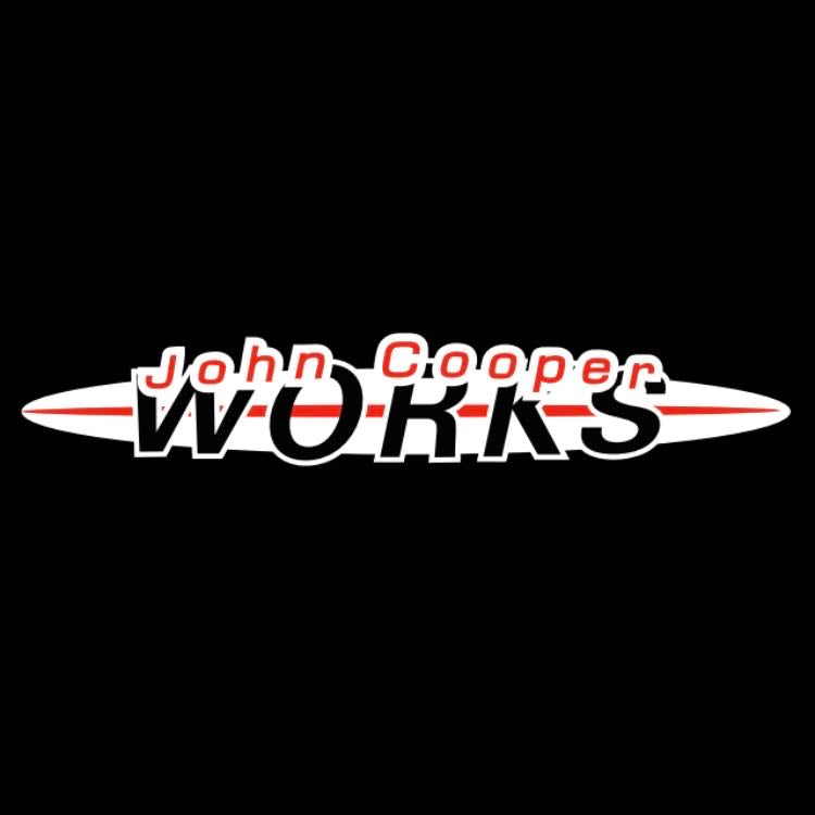 JOHN COOPER WORKS LOGO PROJECROTR LUCES N ° 76 (cantidad 1 = 2 Película de logotipo / 2 luces de puerta)