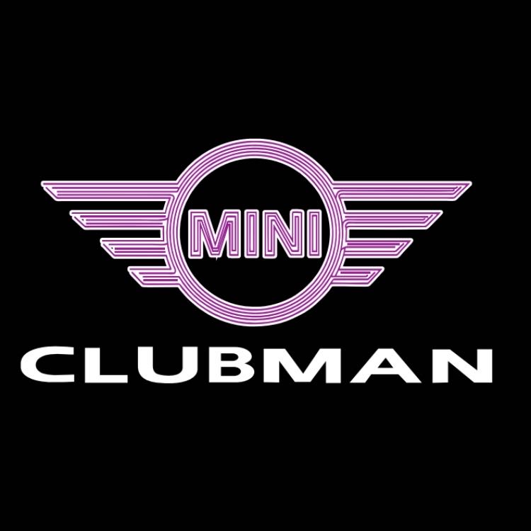 أضواء بروجكتور شعار CLUBMAN عدد 140 (الكمية 1 = 2 شعار فيلم / 2 مصباح باب)