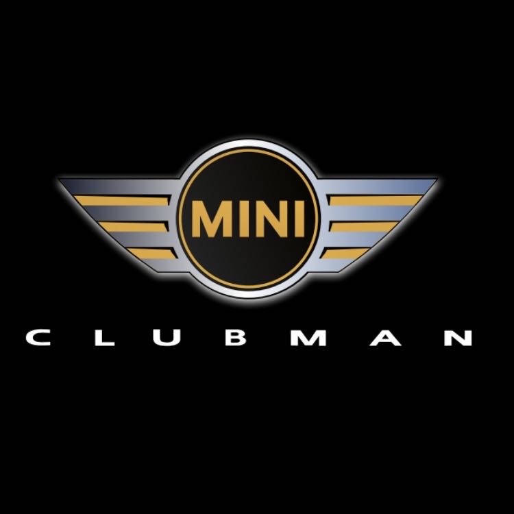 MINI CLUBMAN LOGO PROJECROTR LIGHTS Nr.95 (quantity  1 =  2 Logo Film /  2 door lights)