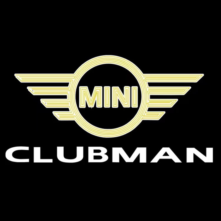 MINI CLUBMAN LOGO PROJECROTR LIGHTS Nr.135 (cantidad 1 = 2 logo película / 2 luces de puerta)