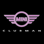 MINI CLUBMAN LOGO PROJECROTR LIGHTS Nr.143 (quantity  1 =  2 Logo Film /  2 door lights)