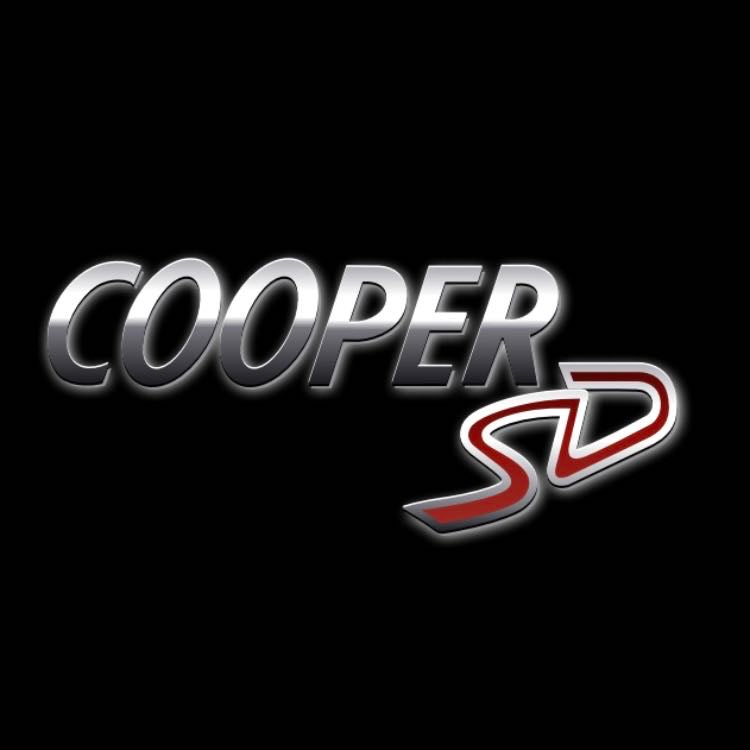 COOPER SD LOGO PROJECTOR LIGHTS Nr.66 (Menge 1 = 2 Logo Film / 2 Türlichter)