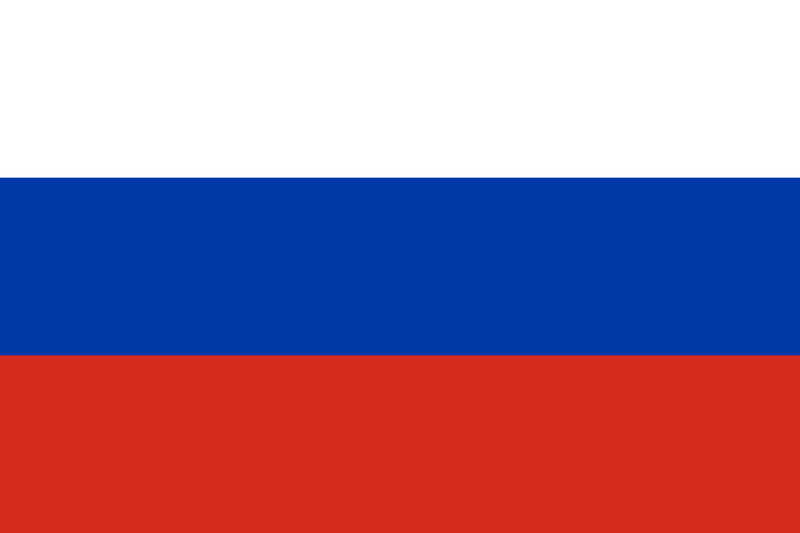 Russia Российская Федерация National Flag logo (quantity 1 = 1 sets / 2 logo film / Can replace of lights other logos)