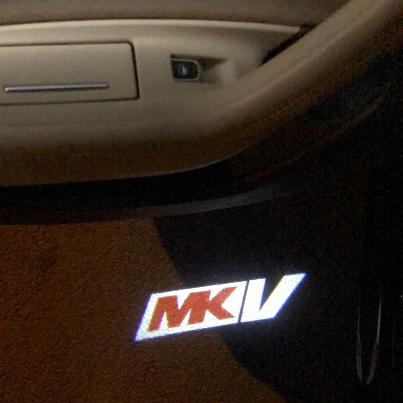 Volkswagen Door lights MK5  Logo  Nr 103   (quantity 1 = 2 Logo Films /2 door lights）