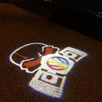 Volkswagen GAS MASK Porta luci Nr. 03 (quantità 1 = 2 logo film / 2 porte luci)