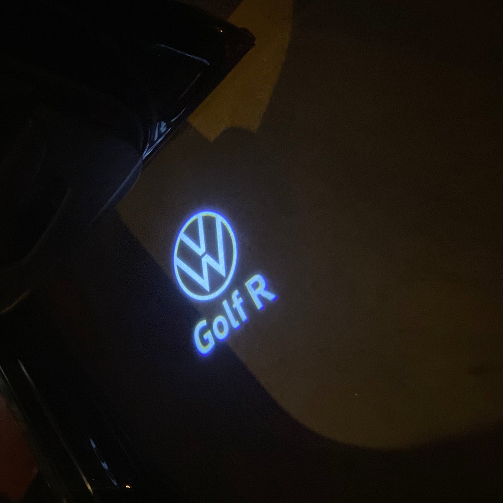 Volkswagen Door lights golf Logo  Nr. 1IJ29 (quantity 1 = 2 Logo Films /2 door lights）
