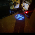 Volkswagen Door lights Logo Nr. 162 (cantidad 1 = 2 películas con logotipo / 2 luces de puerta)
