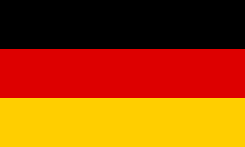 Logo della bandiera nazionale della Germania Deutschland (quantità 1 = 1 set / 2 pellicole con logo / Può sostituire le luci altri loghi)