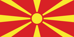 Severna Makedonija Република Северна Македонија National Flag logo (quantité 1 = 1 ensembles / 2 film logo / Peut remplacer des lumières d’autres logos )