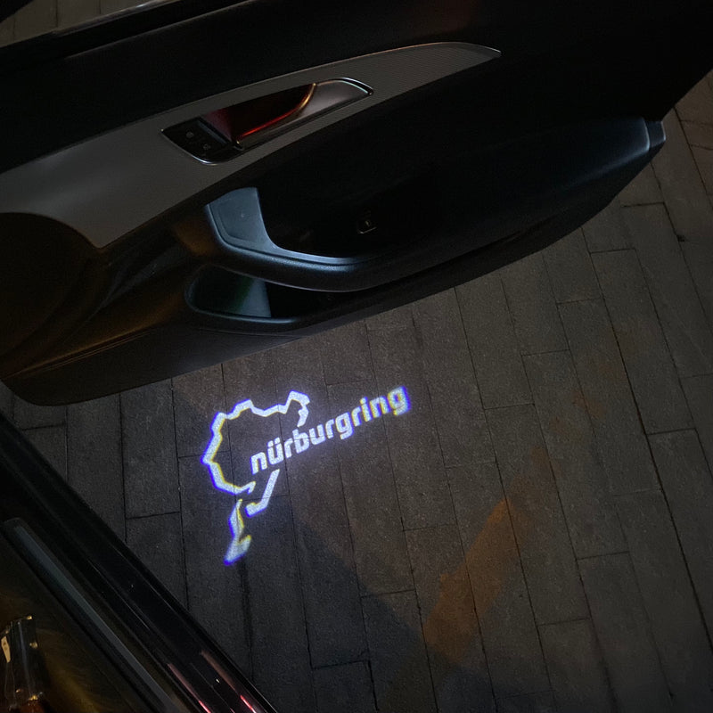 Nürburgring Logo Nr.229  (quantity 1 = 2 Logo Films /2 door lights）Automobile Racing & Culture
