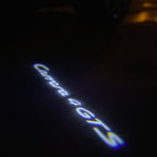 PORSCHE LOGO PROJECTOT LIGHTS Nr.80 (cantidad 1 = 2 logo película / 2 luces de puerta)