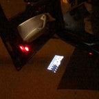 فولكس واجن باب أضواء TOUAREG 4X4 الشعار رقم 80 (كمية 1 = 2 شعار الأفلام / 2 من قبل الأضواء)