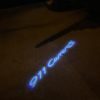 PORSCHE Carrera  LOGO PROJECTOT LIGHTS Nr.8082(quantity  1 =  2 Logo Film /  2 door lights)