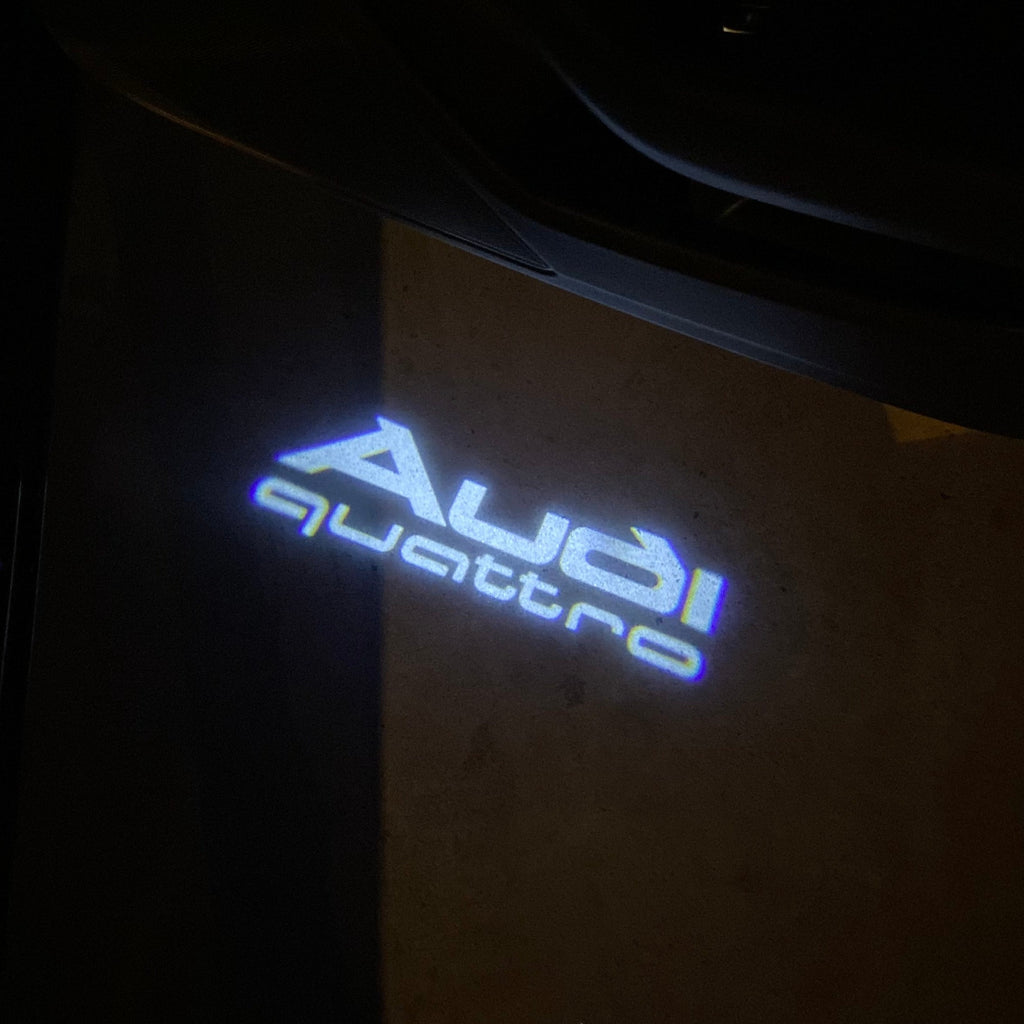 AUDI LOGO PROJECTOT LIGHTS Nr.19 (quantità 1 = 2 Logo Films /2 luci porta)