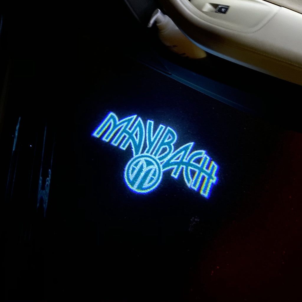 MAYBACH LOGO PROJECTOT LIGHTS Nr.28 (quantità 1 = 2 Logo Film /2 porta luci)