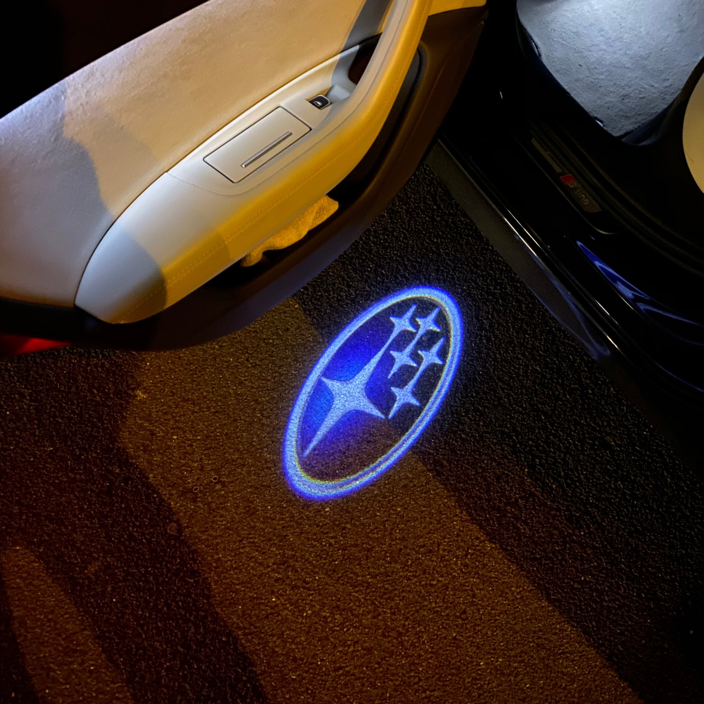 BRZ LOGO PROJECROTR LIGHTS Nr.03 (quantité 1 = 1 ensemble/2 feux de porte)