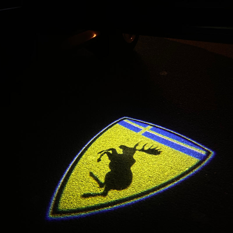 Volvo Milu deer LOGO PROJECROTR LIGHTS Nr.67 (quantity  1 =  2 Logo Film /  2 door lights)
