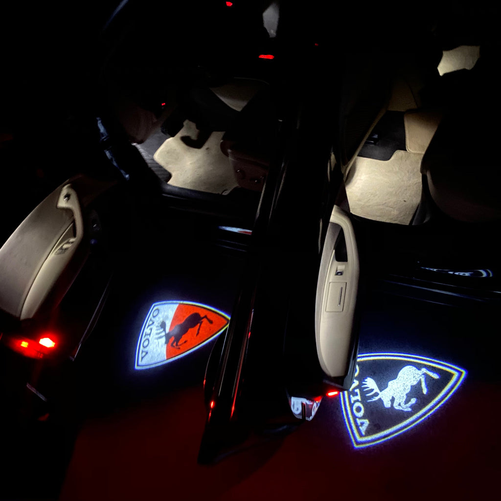 Volvo LOGO PROJECROTR LIGHTS Nr.68 (quantità 1 = 2 logo film / 2 luci porta)