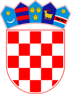Logo du drapeau national de la Republika Hrvatska (quantité 1 = 1 ensemble / 2 film logo / Peut remplacer des lumières d’autres logos)