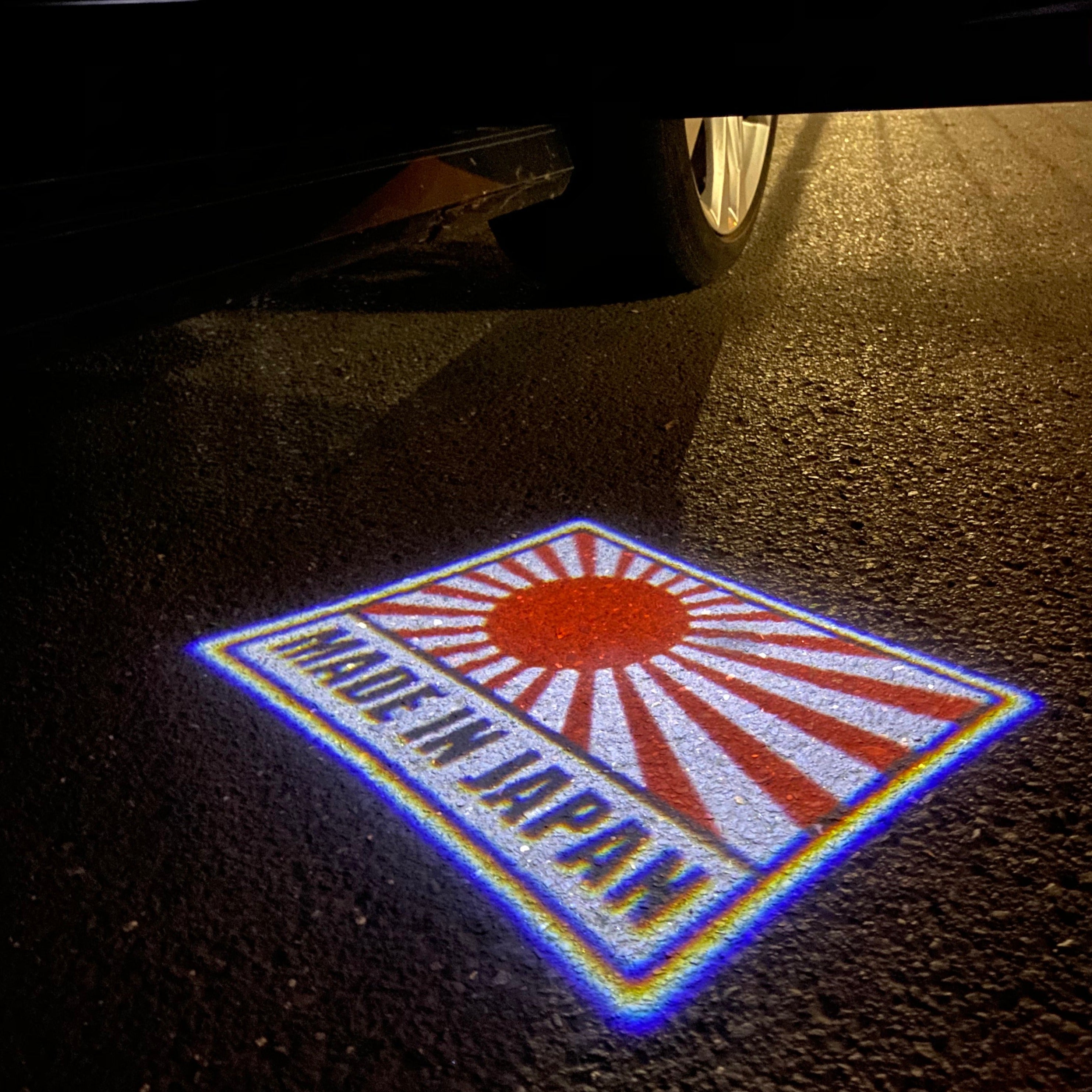 JDM LOGO PROJECTOT LIGHTS Nr.22 (quantity 1 = 1 sets/2 door lights)
