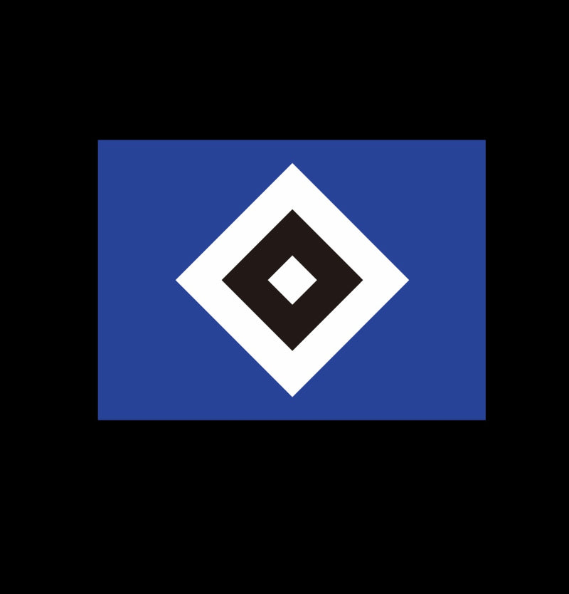 Football CLUB HSV Hamburg Logo Nr.258  (quantity 1 = 2 Logo Films /2 door lights）