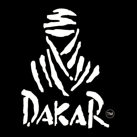DAKAR Logo  Nr. 108   (quantity 1 = 2 Logo Films /2 door lights）Automobile Racing & Culture