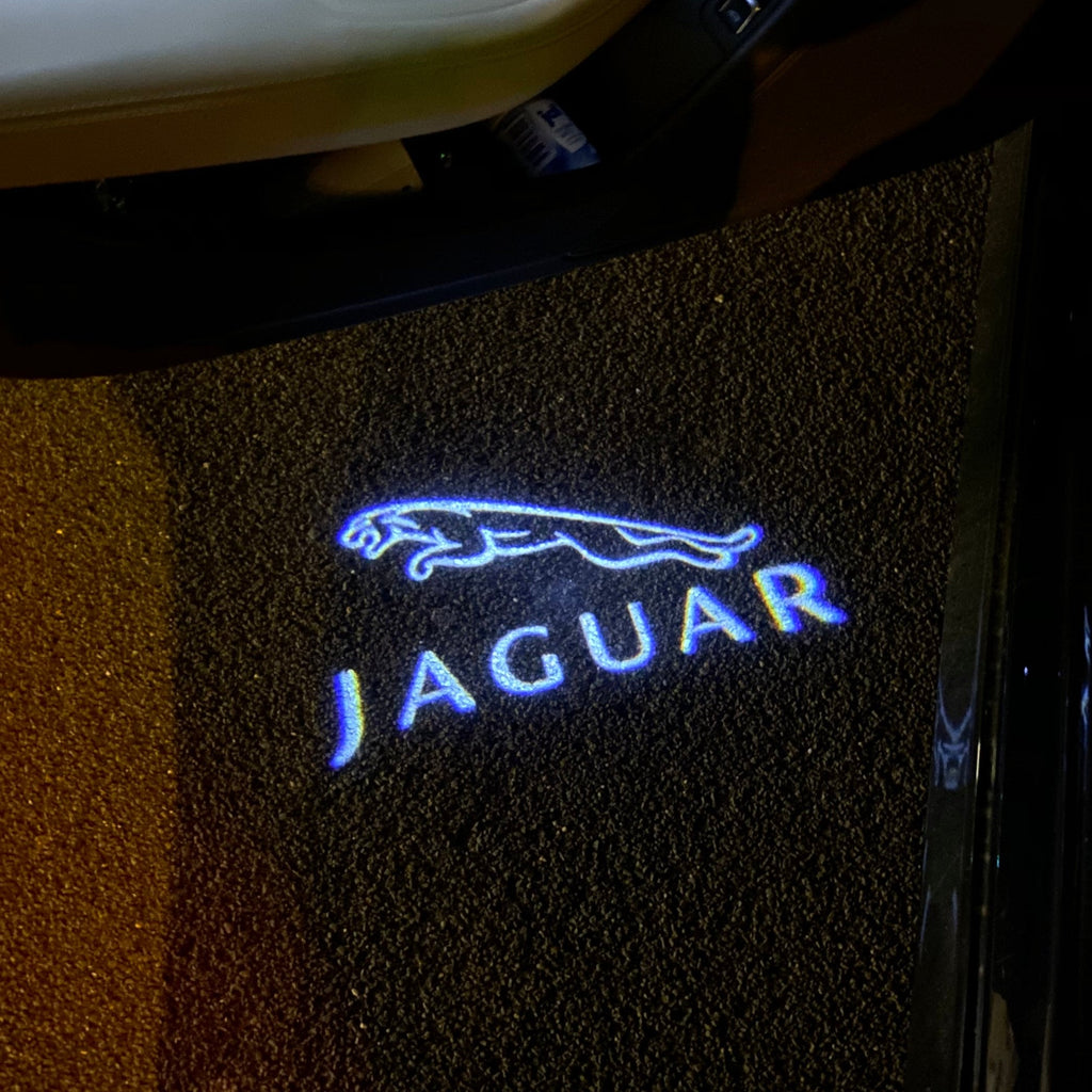 JAGUAR Original LOGO PROJECROTR LIGHTS Nr.04 (quantity 1 = 1 sets/2 door lights)