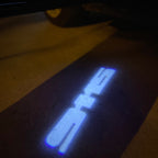 PORSCHE LOGO PROJECTOT LIGHTS Nr.71 (quantità 1 = 2 Logo Film / 2 luci porta)