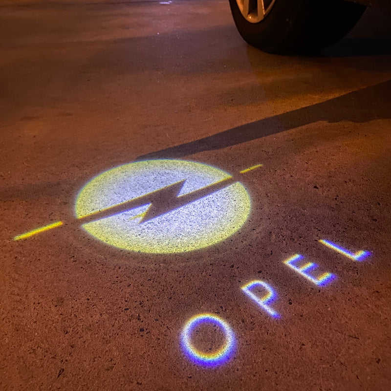 Opel Original  LOGO PROJECROTR LIGHTS Nr.1404 (quantity 1 = 1 sets/2 door lights)