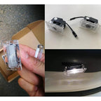 Tesla NÜRBURGRING LOGO N. 24 (quantità 1 = 1 set/2 dalle luci)