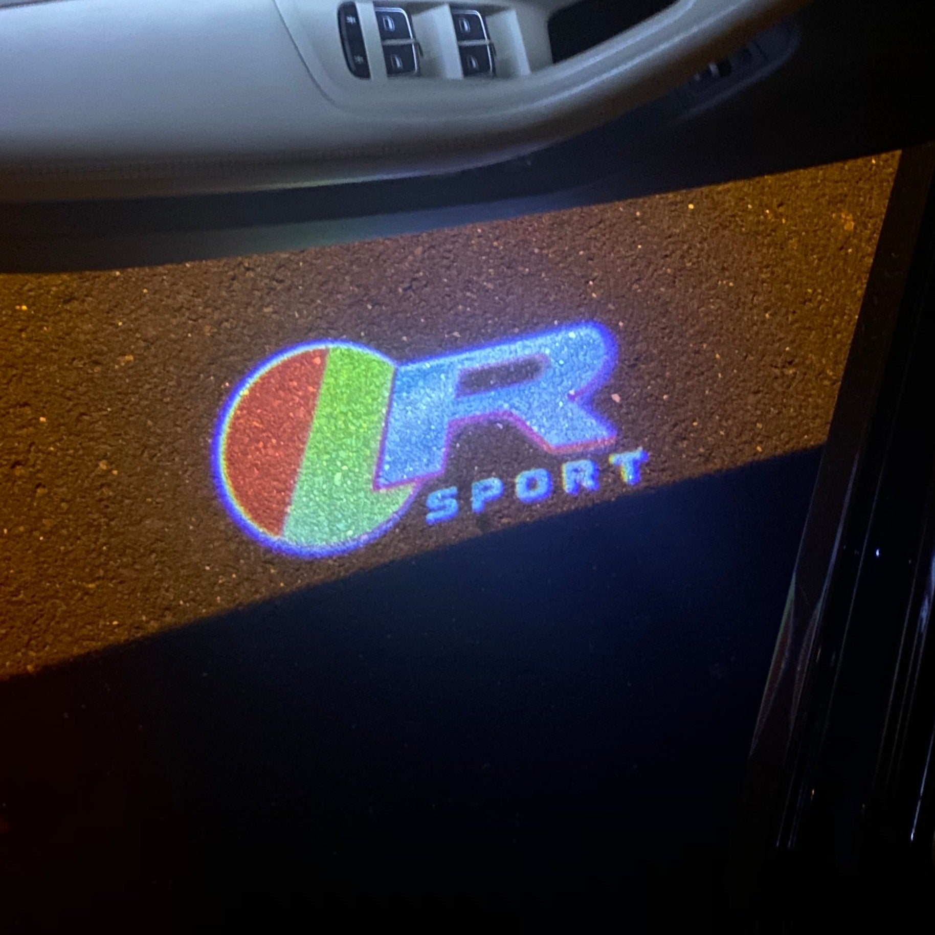 JAGUAR LOGO PROJECRTR LIGHTS Nr.43 (quantità 1= 1 set/2 porta luci)