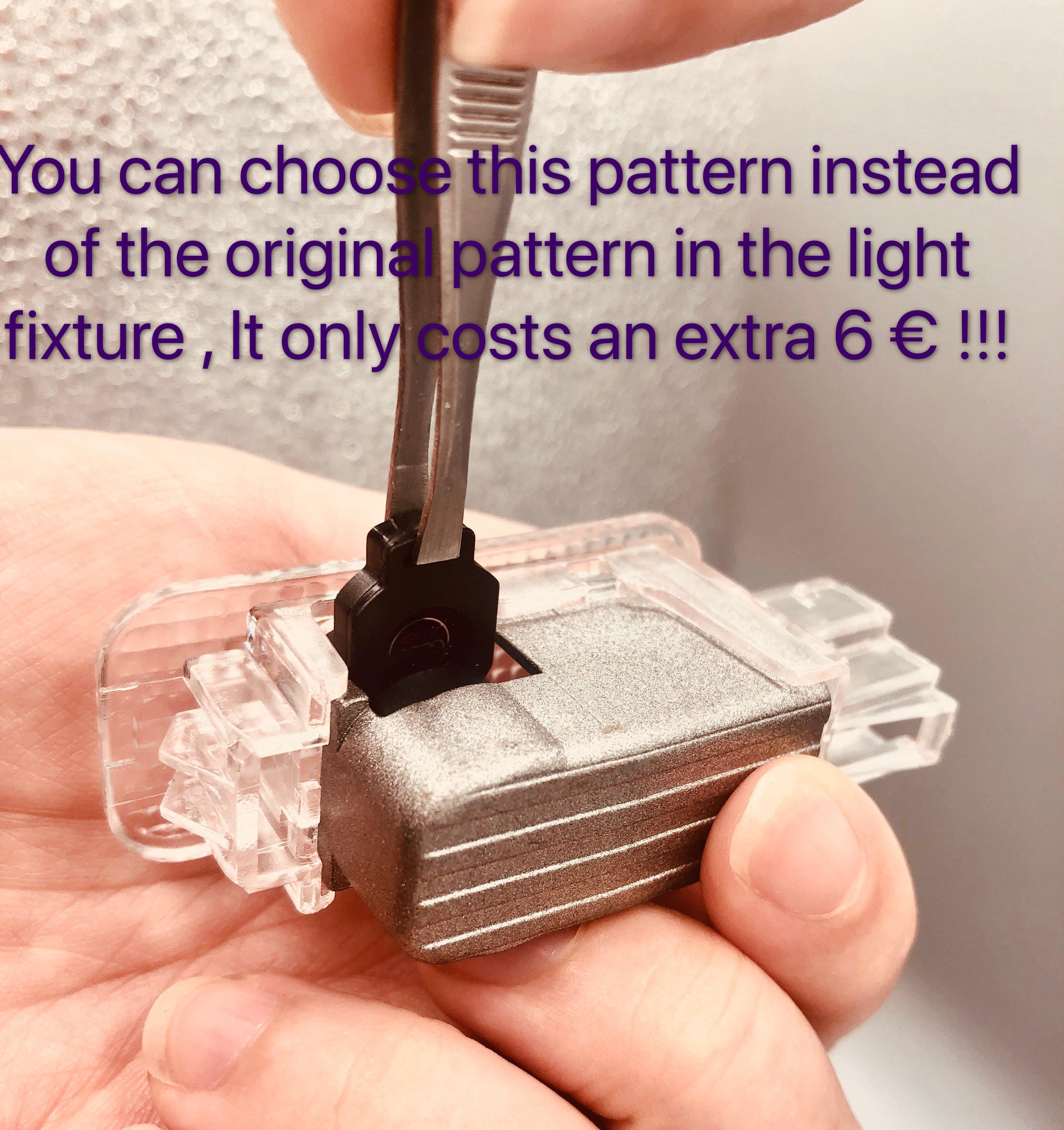 Germany Deutschland National Flag  logo door lights (quantity 1 = 1 sets / 2 logo film /  Can replace of lights  other logos )