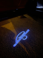 SKODA Laurin & Klement LOGO LOGO PROJEKTORLEUCHTEN Nr.19 (Anzahl 1 = 2 Logo Folien / 2 Türleuchten)