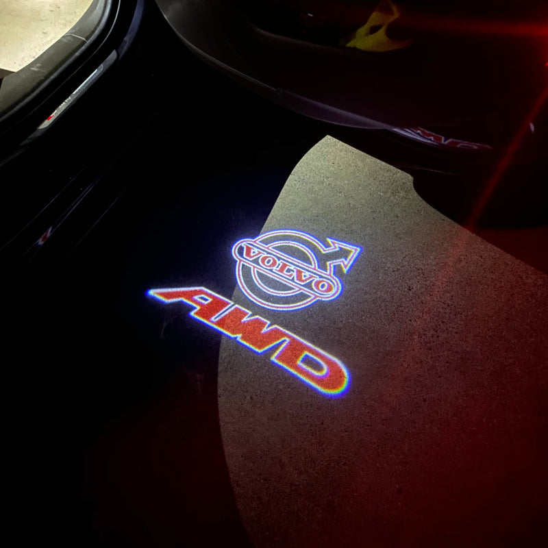 Volvo LOGO PROJECROTR LIGHTS Nr.65 (quantità 1 = 2 Logo Film / 2 luci porta)