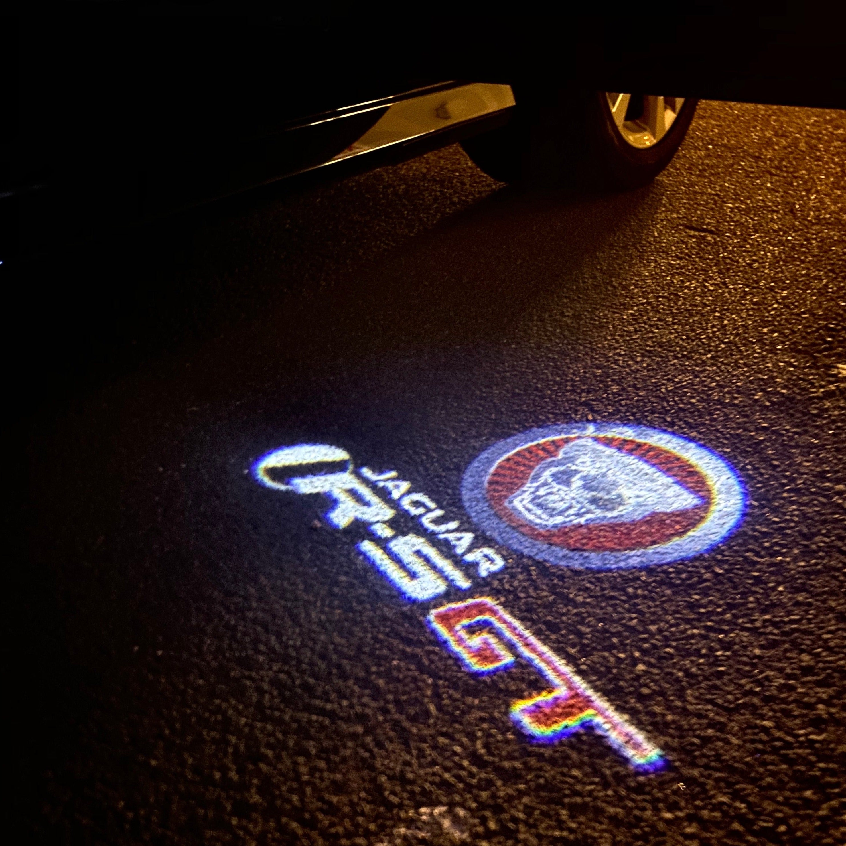 JAGUAR LOGO PROJECROTR LIGHTS Nr.93 (quantità 1 = 1 set/2 luci porta)