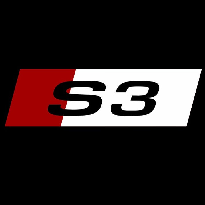 AUDI LOGO PROJECTOT LIGHTS Nr.129 (الكمية 1 = 2 شعار الأفلام / 2 أضواء الباب)