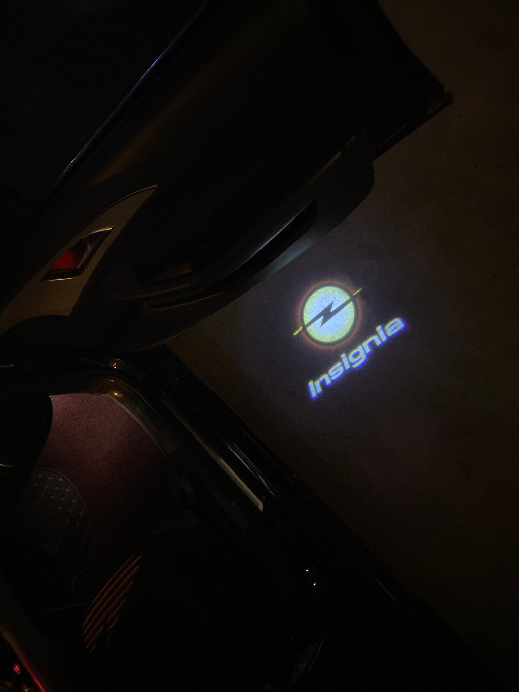 LUCES Opel Insignia LOGO PROJECROTR Nr.01 (cantidad 1 = 1 juegos / 2 luces de puerta)
