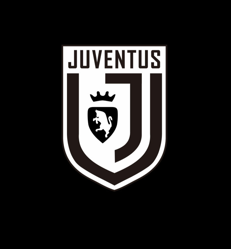 Football CLUB JUVENTUS Logo Nr.2543  (quantity 1 = 2 Logo Films /2 door lights）