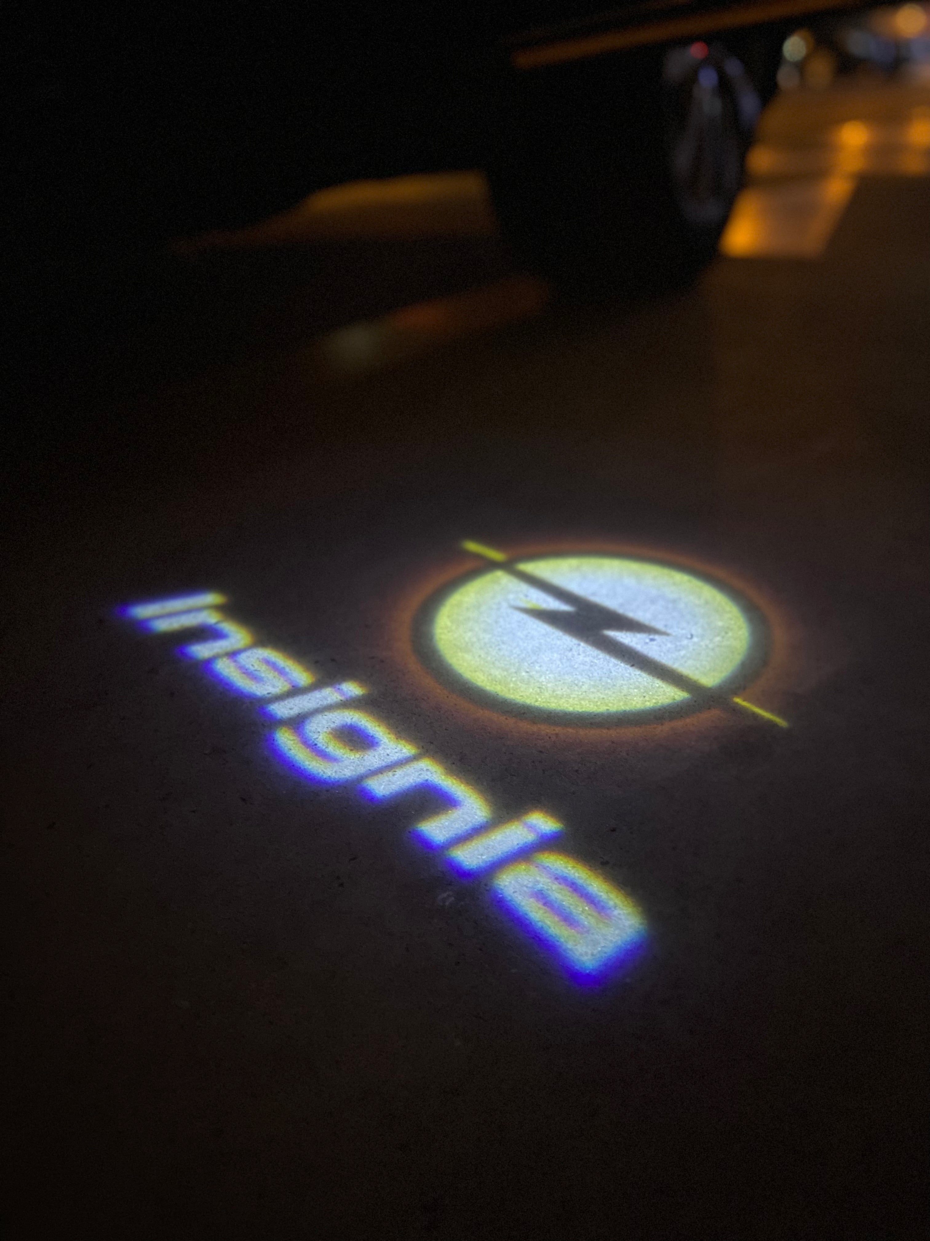 LUCES Opel Insignia LOGO PROJECROTR Nr.01 (cantidad 1 = 1 juegos / 2 luces de puerta)